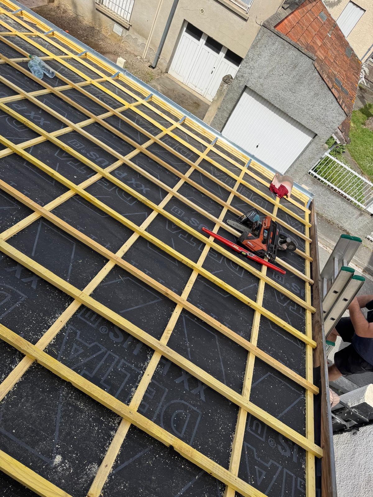 Pose d'écran sous-toiture HPV — Haute-Garonne (31)